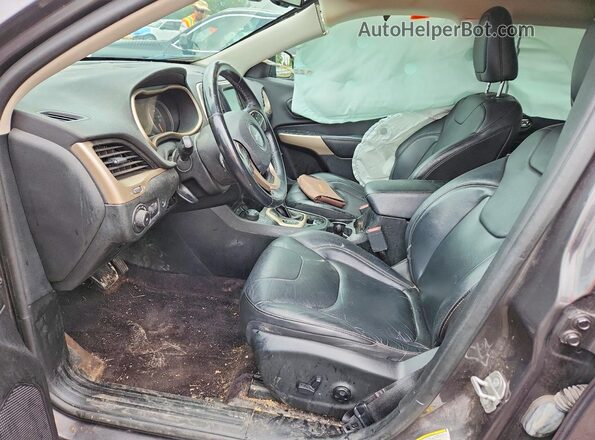 1C4PJMDB3JD619426 2018 JEEP CHEROKEE Charcoal Սալոնի դիմացի տեսք