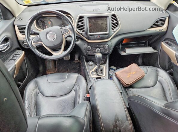 1C4PJMDB3JD619426 2018 JEEP CHEROKEE Charcoal Առջևի վահանակի տեսք