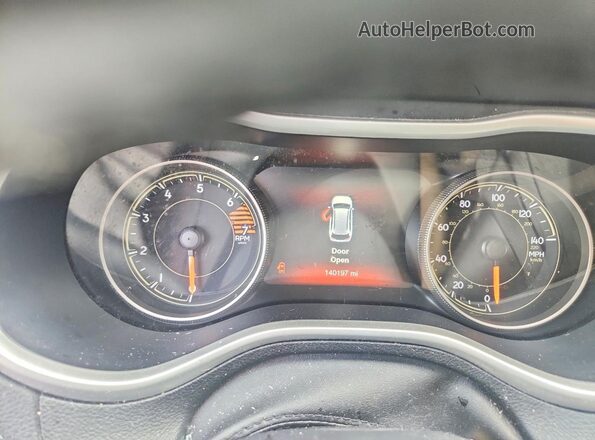 1C4PJMDB4HW664941 2017 JEEP CHEROKEE Tan ხელსაწყოთა პანელის ხედი