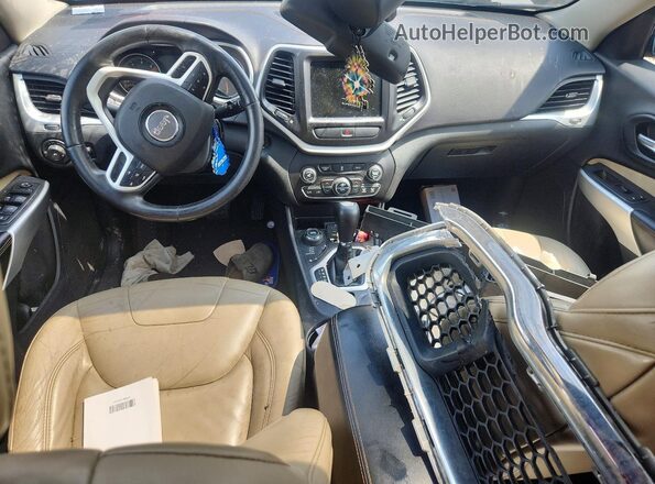 1C4PJMDB4HW664941 2017 JEEP CHEROKEE Tan წინა პანელის ხედი