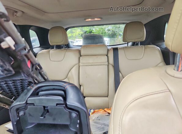 1C4PJMDB4HW664941 2017 JEEP CHEROKEE Tan უკანა სავარძლების ხედი