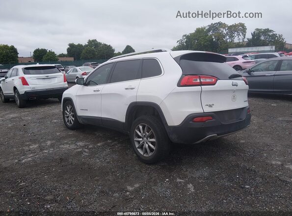1C4PJMDB4JD526706 2018 JEEP CHEROKEE Белый Задняя левая четверть