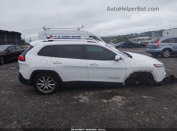 1C4PJMDB4JD526706 2018 JEEP CHEROKEE Белый Вид щитка приборов