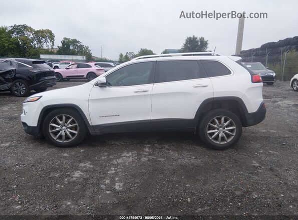 1C4PJMDB4JD526706 2018 JEEP CHEROKEE Белый Вид задней части салона