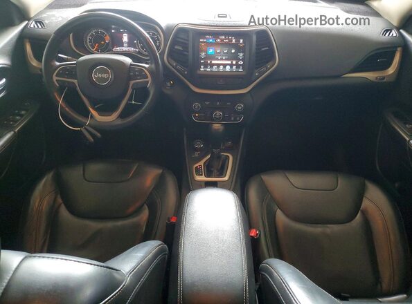1C4PJMDB5GW132760 2016 JEEP CHEROKEE Белый Вид панели приборов