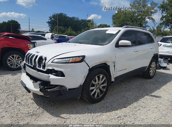 1C4PJMDB6GW104367 2016 JEEP CHEROKEE White Առջևի ձախ երեք քառորդ տեսարան
