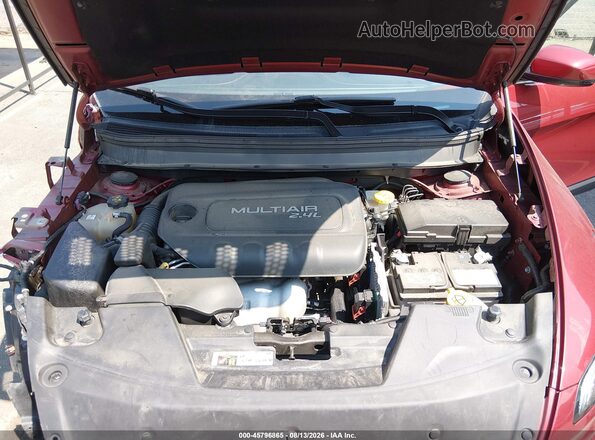 1C4PJMDB6HW660471 2017 JEEP CHEROKEE Red უკანა ხედი