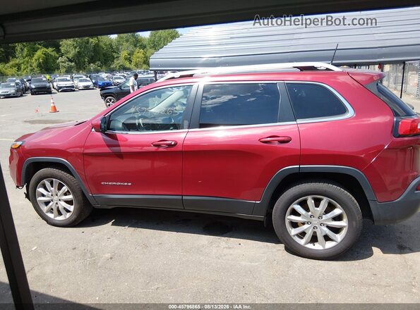 1C4PJMDB6HW660471 2017 JEEP CHEROKEE Red 