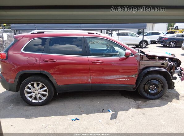 1C4PJMDB6HW660471 2017 JEEP CHEROKEE Red სალონის 360-გრადუსიანი ხედი