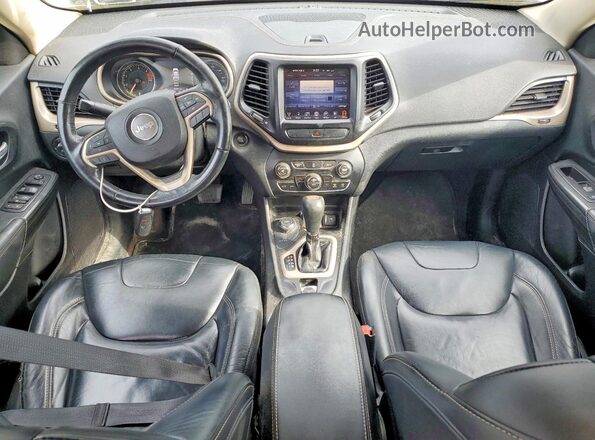 1C4PJMDB7GW262247 2016 JEEP CHEROKEE Charcoal Dashboard view