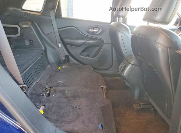 1C4PJMDB7GW348285 2016 JEEP CHEROKEE Blue Vista de los asientos traseros