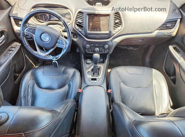 1C4PJMDB7GW348285 2016 JEEP CHEROKEE Blue Vista del salpicadero