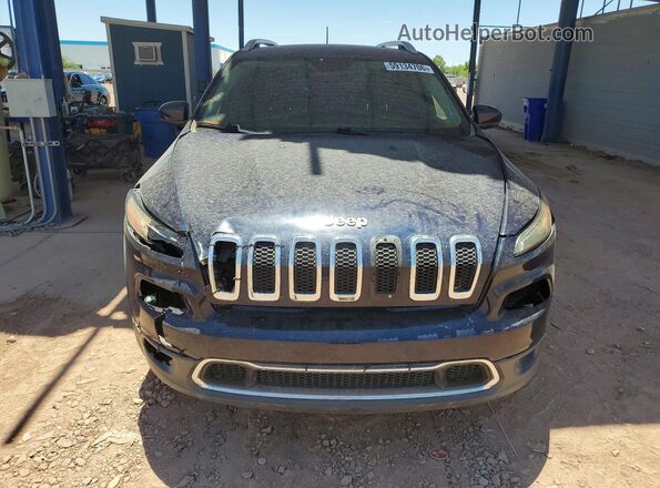 1C4PJMDB7GW348285 2016 JEEP CHEROKEE Blue Vista frontal