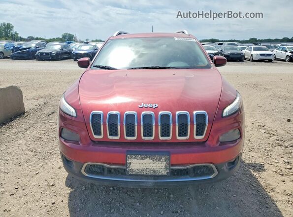 1C4PJMDB8GW337571 2016 JEEP CHEROKEE Red Vista frontal