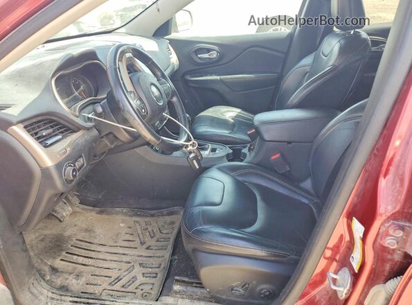 1C4PJMDB8GW337571 2016 JEEP CHEROKEE Red Vista interior delantera