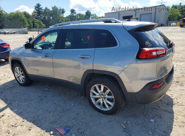 1C4PJMDB8HW512077 2017 JEEP CHEROKEE Silver Հետևի ձախ