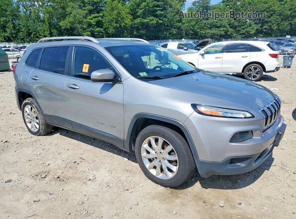 1C4PJMDB8HW512077 2017 JEEP CHEROKEE Silver Առջևի աջ