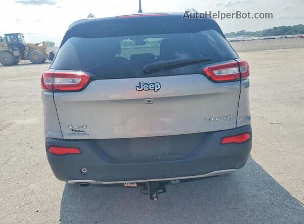 1C4PJMDB8HW639573 2017 JEEP CHEROKEE Silver Widok z tyłu