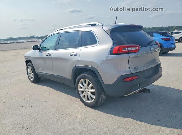 1C4PJMDB8HW639573 2017 JEEP CHEROKEE Silver Tył lewy