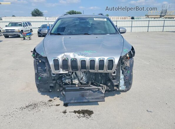 1C4PJMDB8HW639573 2017 JEEP CHEROKEE Silver Widok z przodu