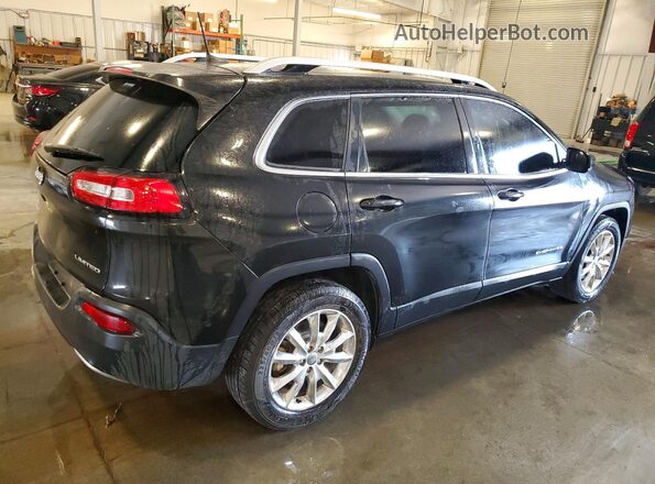 1C4PJMDB9GW296660 2016 JEEP CHEROKEE Black Задня права чверть