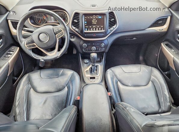 1C4PJMDB9HW658178 2017 JEEP CHEROKEE White Առջևի վահանակի տեսք