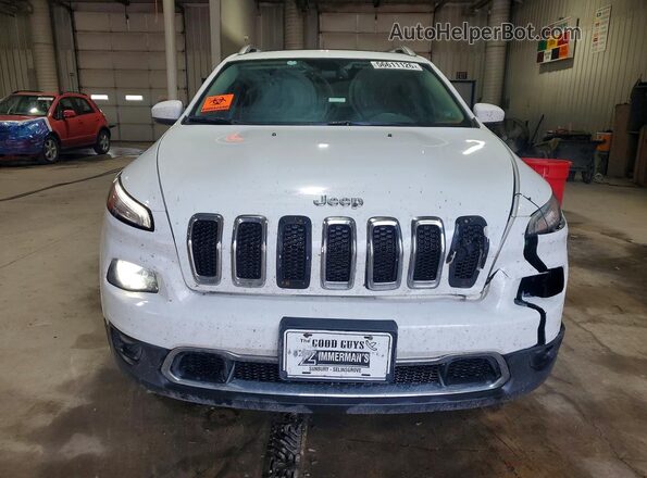 1C4PJMDB9HW665969 2017 JEEP CHEROKEE White Front view