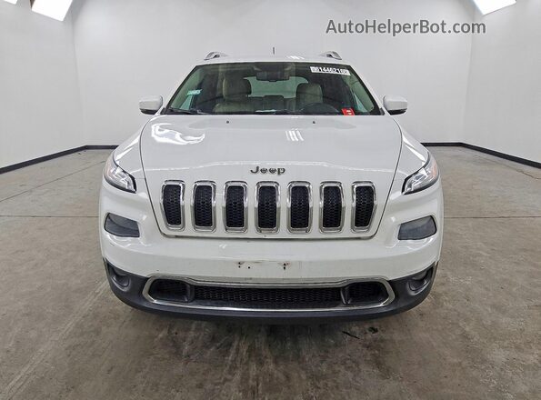 1C4PJMDB9JD548913 2018 JEEP CHEROKEE White Widok z przodu