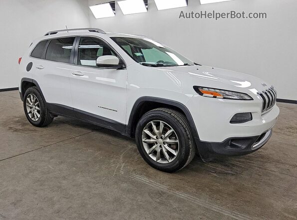 1C4PJMDB9JD548913 2018 JEEP CHEROKEE White Przód prawy