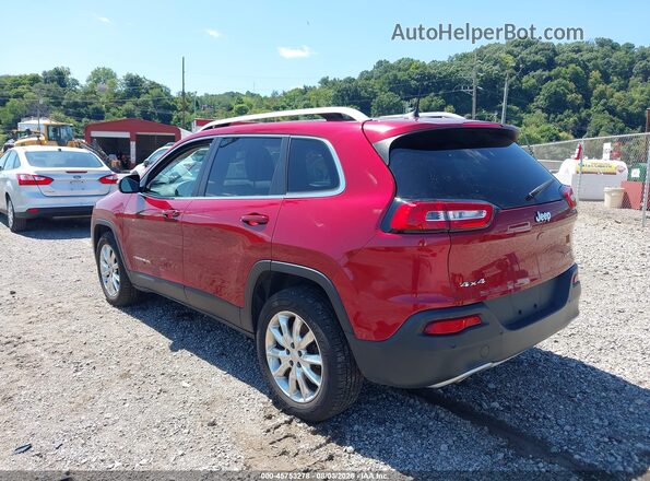 1C4PJMDBXHW638554 2017 JEEP CHEROKEE Red Հետևի ձախ