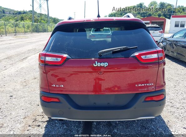 1C4PJMDBXHW638554 2017 JEEP CHEROKEE Red 