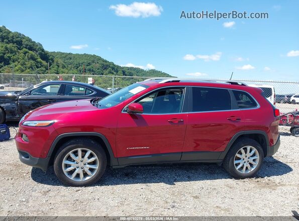 1C4PJMDBXHW638554 2017 JEEP CHEROKEE Red Սալոնի 360 աստիճան տեսք