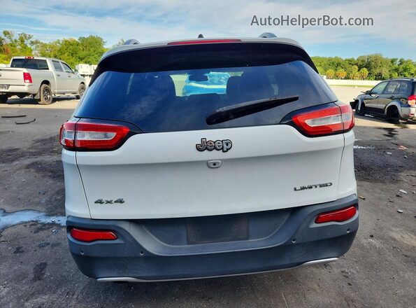 1C4PJMDBXJD579510 2018 JEEP CHEROKEE Белый Вид сзади