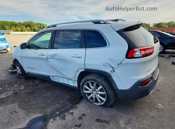 1C4PJMDBXJD579510 2018 JEEP CHEROKEE Белый Задняя левая четверть