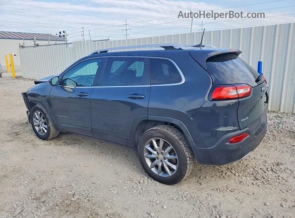 1C4PJMDBXJD600050 2018 JEEP CHEROKEE Серый Задняя левая четверть
