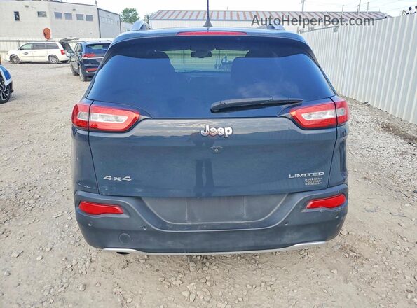 1C4PJMDBXJD600050 2018 JEEP CHEROKEE Серый Вид сзади