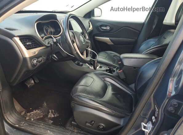 1C4PJMDBXJD600050 2018 JEEP CHEROKEE Серый Вид салона спереди