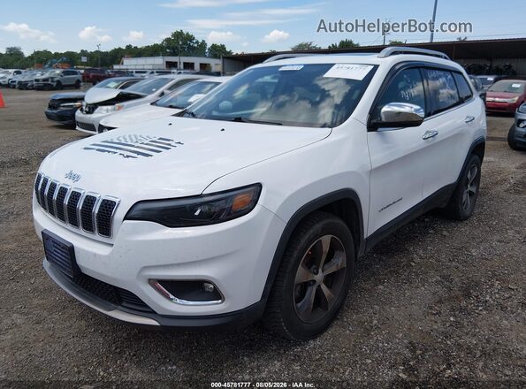 1C4PJMDN0KD117694 2019 JEEP CHEROKEE White Przód lewy