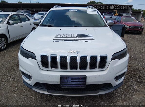 1C4PJMDN0KD117694 2019 JEEP CHEROKEE White Widok zestawu wskaźników