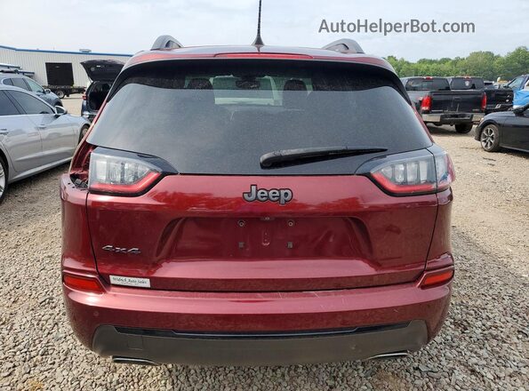 1C4PJMDN0KD460909 2019 JEEP CHEROKEE Red Rear view