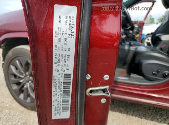 1C4PJMDN0KD460909 2019 JEEP CHEROKEE Red 360 interior view