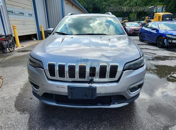 1C4PJMDN1KD163003 2019 JEEP CHEROKEE Серебряный Вид спереди