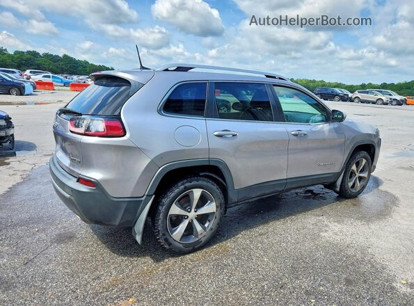 1C4PJMDN1KD163003 2019 JEEP CHEROKEE Серебряный Задняя правая четверть