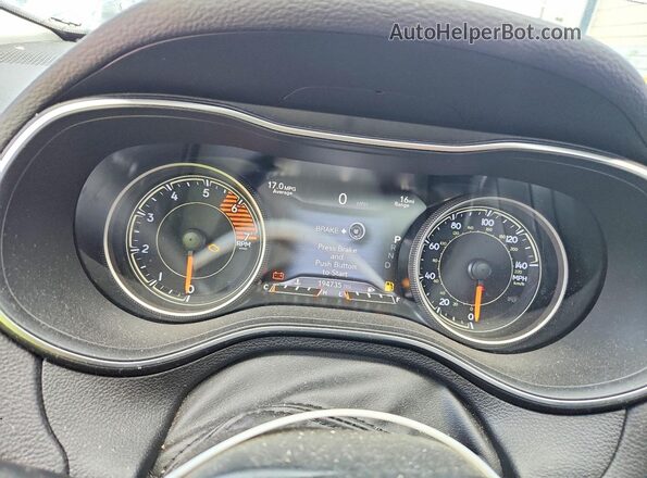 1C4PJMDN1KD163003 2019 JEEP CHEROKEE Серебряный Вид щитка приборов