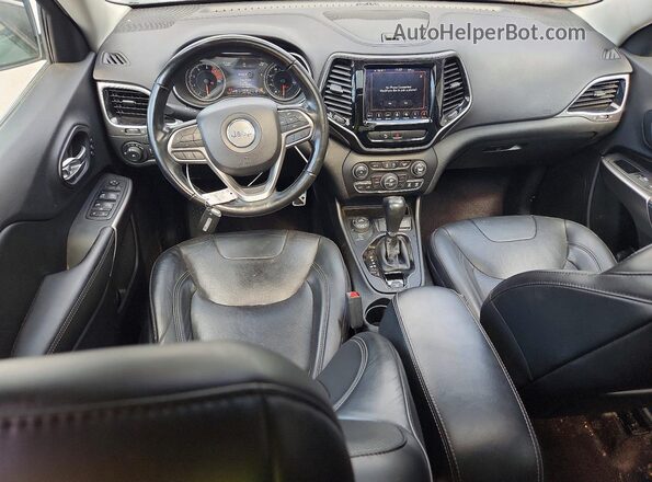 1C4PJMDN1KD163003 2019 JEEP CHEROKEE Серебряный Вид панели приборов