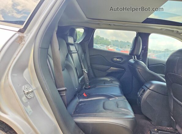 1C4PJMDN1KD163003 2019 JEEP CHEROKEE Серебряный Вид задней части салона