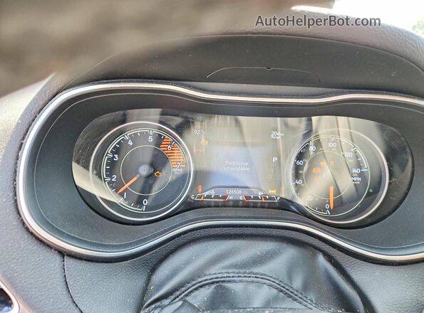 1C4PJMDN1KD180318 2019 JEEP CHEROKEE Белый Вид щитка приборов
