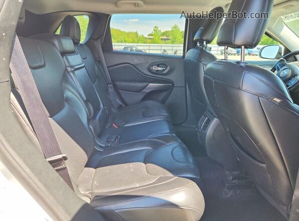 1C4PJMDN1KD180318 2019 JEEP CHEROKEE Белый Вид задней части салона