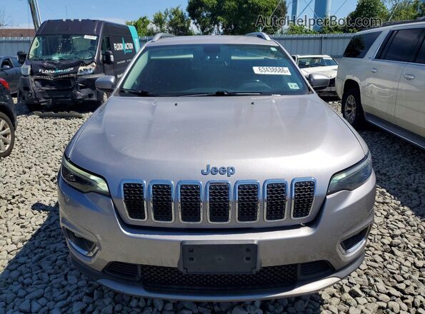 1C4PJMDN1LD549440 2020 JEEP CHEROKEE Серебряный Вид спереди
