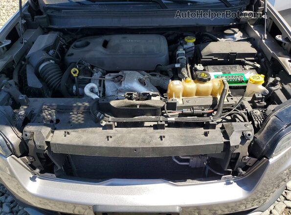 1C4PJMDN1LD549440 2020 JEEP CHEROKEE Серебряный Вид подкапотного пространства